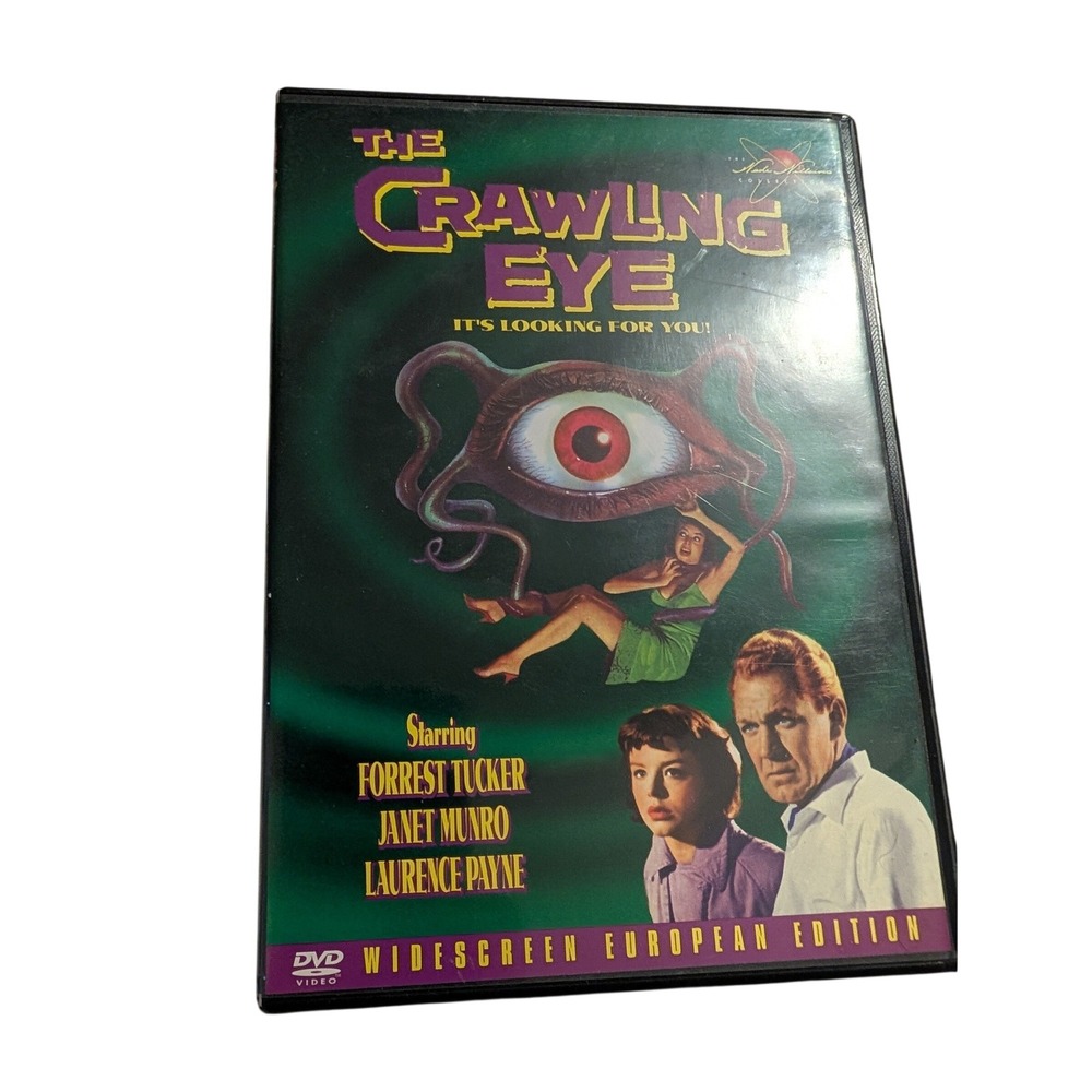 The Crawling Eye DVD Widescreen European Edition 1958 Sci-Fi Horror Movie